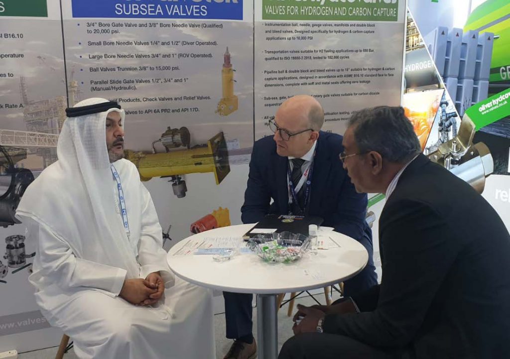 Successful week exhibiting at the ADIPEC<br>Show in Abu Dhabi, United Arab Emirates
