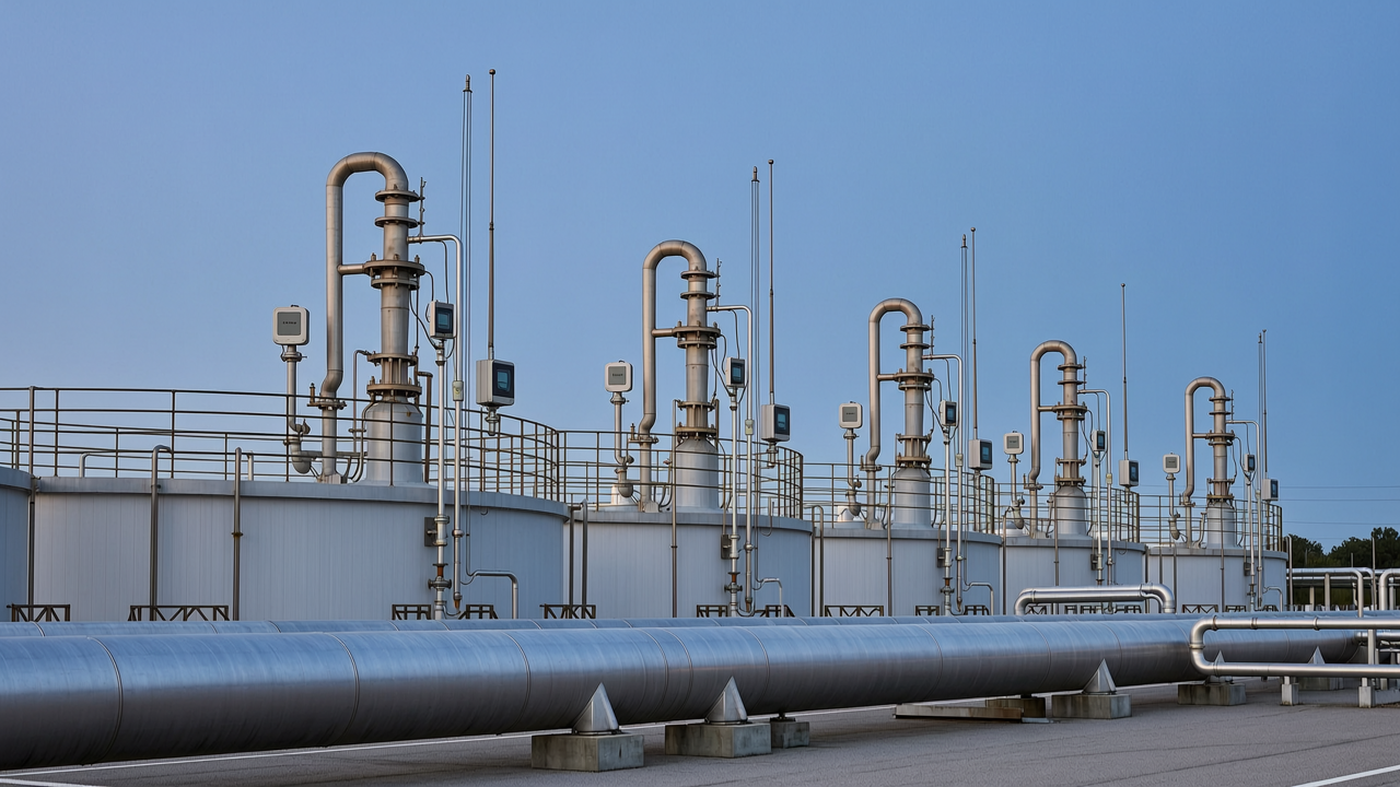 Tank farm safety equipment monitoring - flame arresters, breather valves and PVRVs with wireless sensors